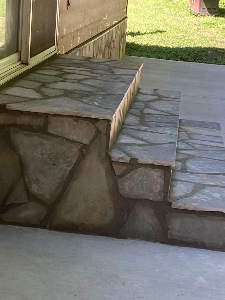Stone Patio Project 10