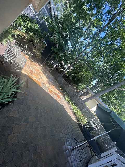 Stone Patio Project 3
